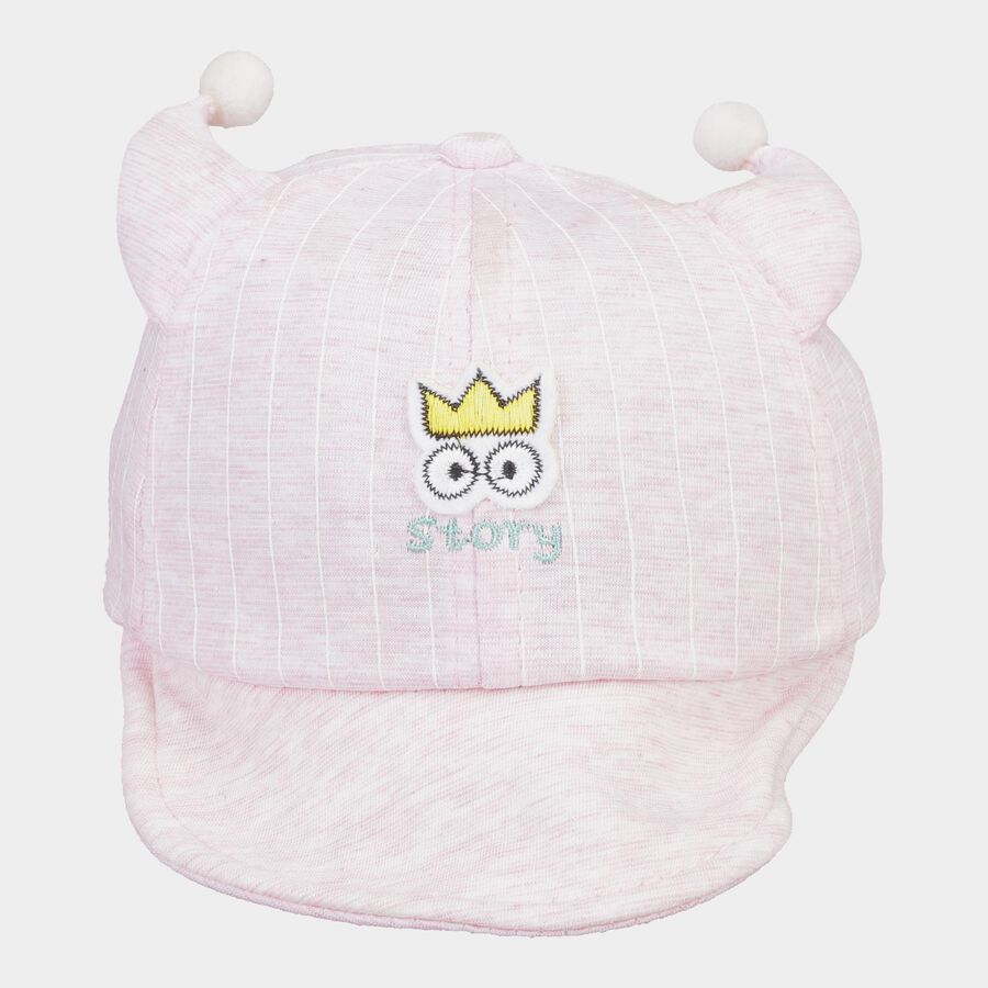 Kids' Pink Fabric Cap, , large image number null