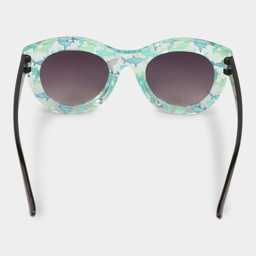 Kid's Plastic Gradient Rectangle Sunglasses, , large image number null