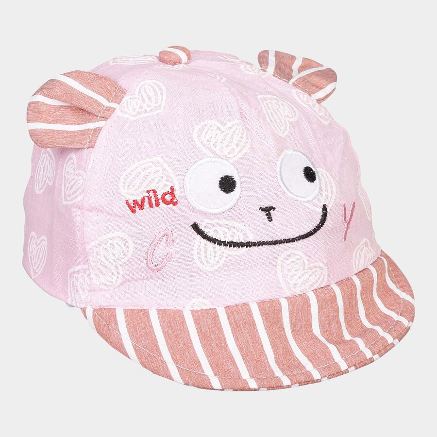 Kids' Pink Nylon Cap, , large image number null