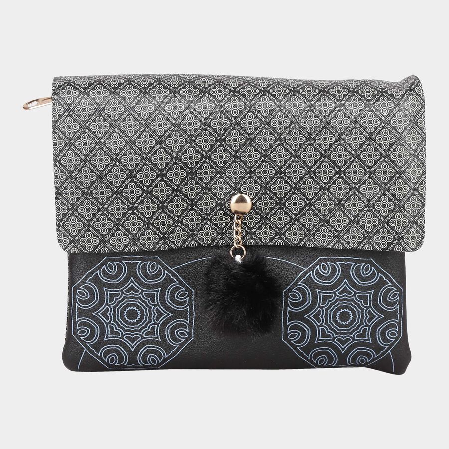Women's Polyurethane Sling Bag, , large image number null