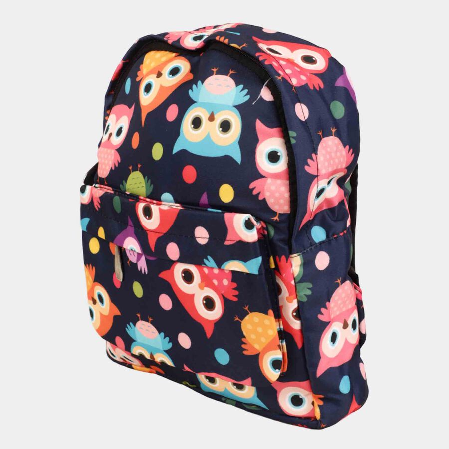 Kid's Black Nylon And Polyester Bag, , large image number null