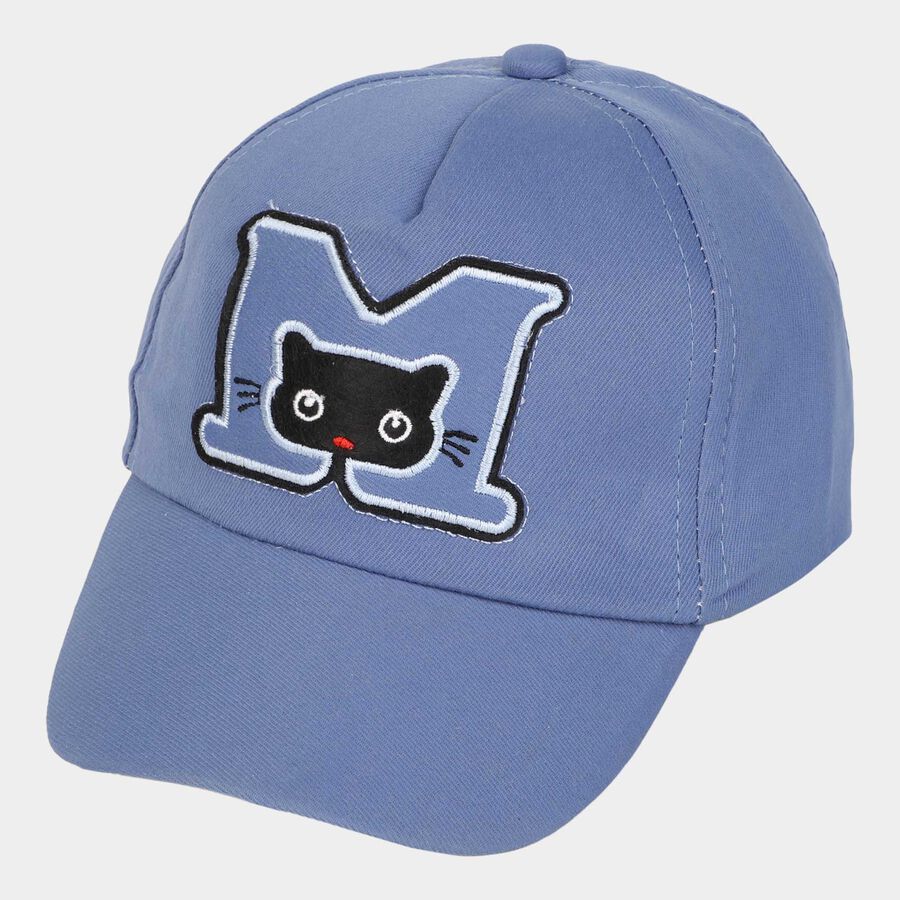 Kids' Blue Canvas Cap, , large image number null