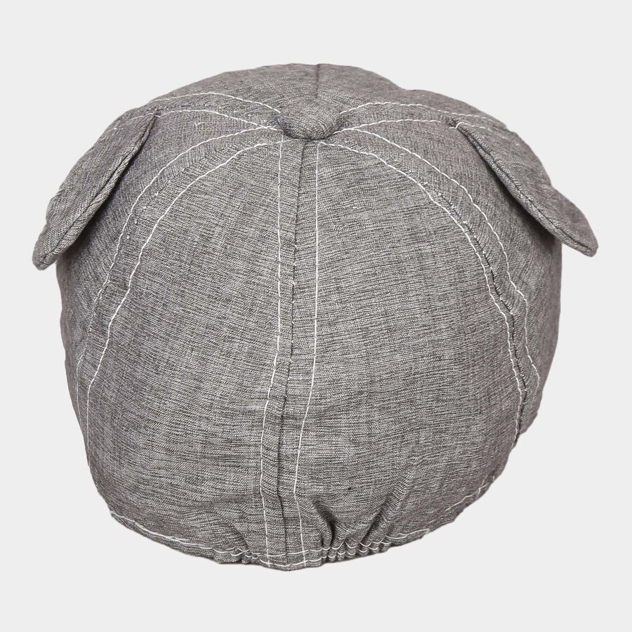 Kids' Grey Nylon Cap, , large image number null