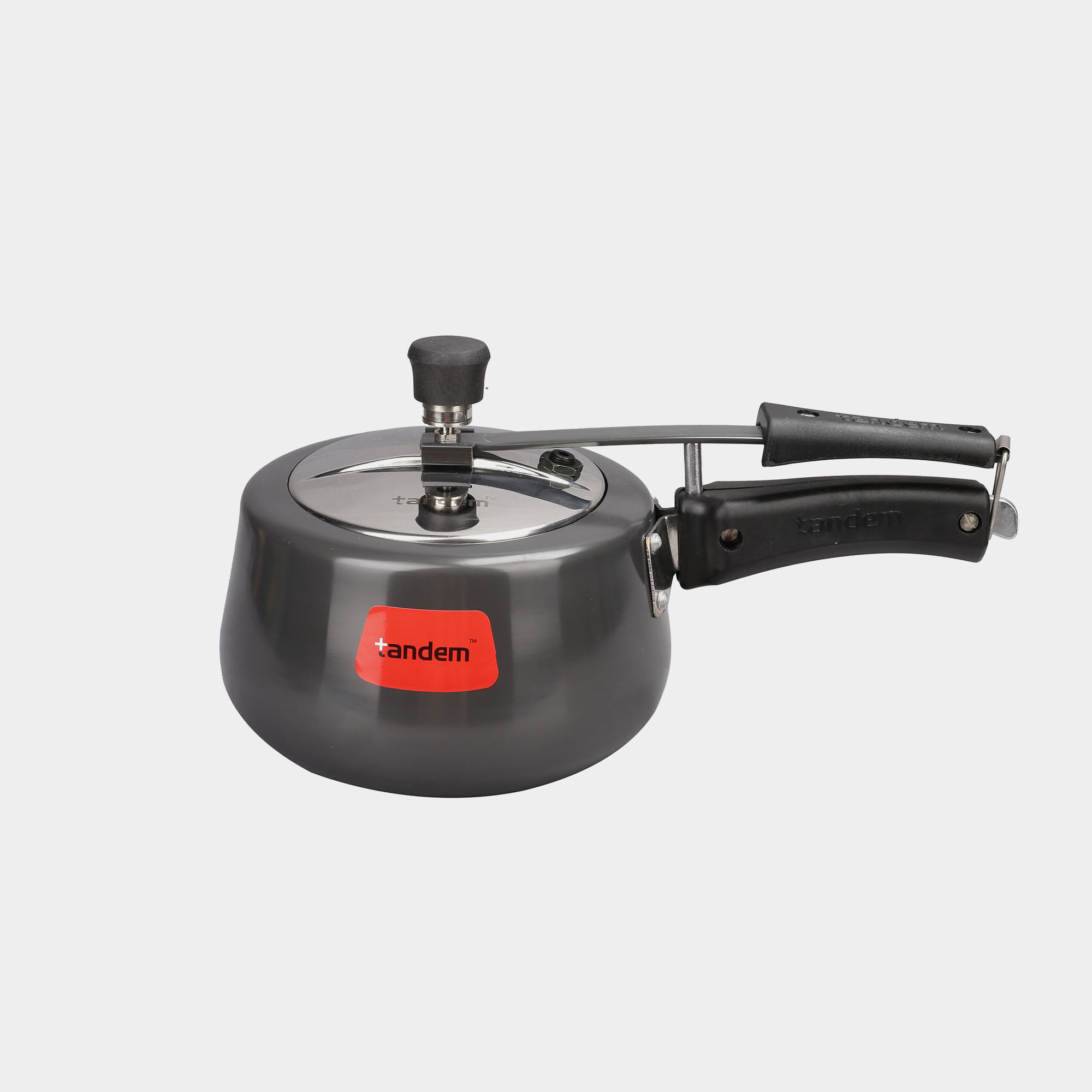 Tandem 3 L Induction Pressure Cooker Hard Anodised Aluminium Vishal Mega Mart India