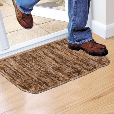 Brown Polyester Door Mat
