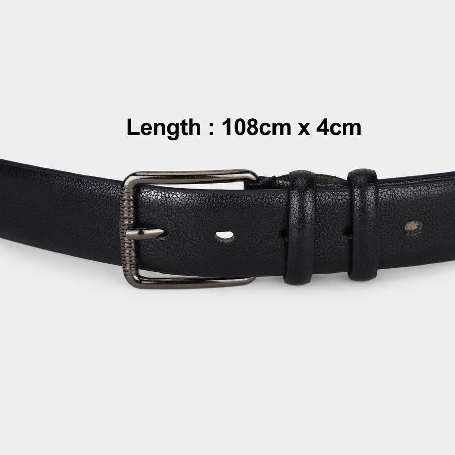 Black Pu Belt, , large