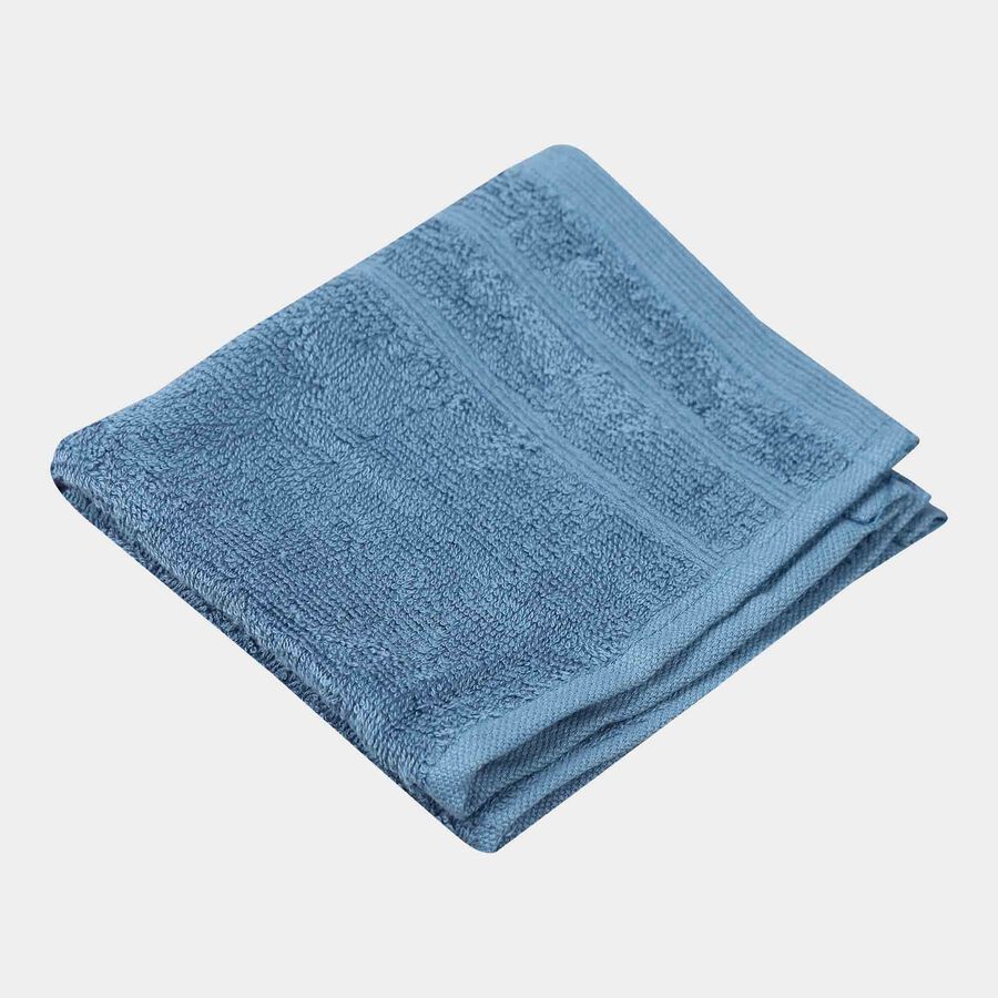 Solid Cotton Face Towel Set of 2, , large image number null