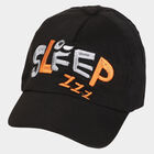 Kids' Black Canvas Cap, , small image number null