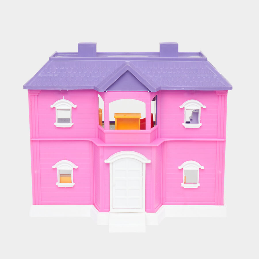 Kid's Plastic Doll House, , large