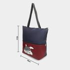 Women's Blue Fabric-Nylon Tote Bag, , small image number null