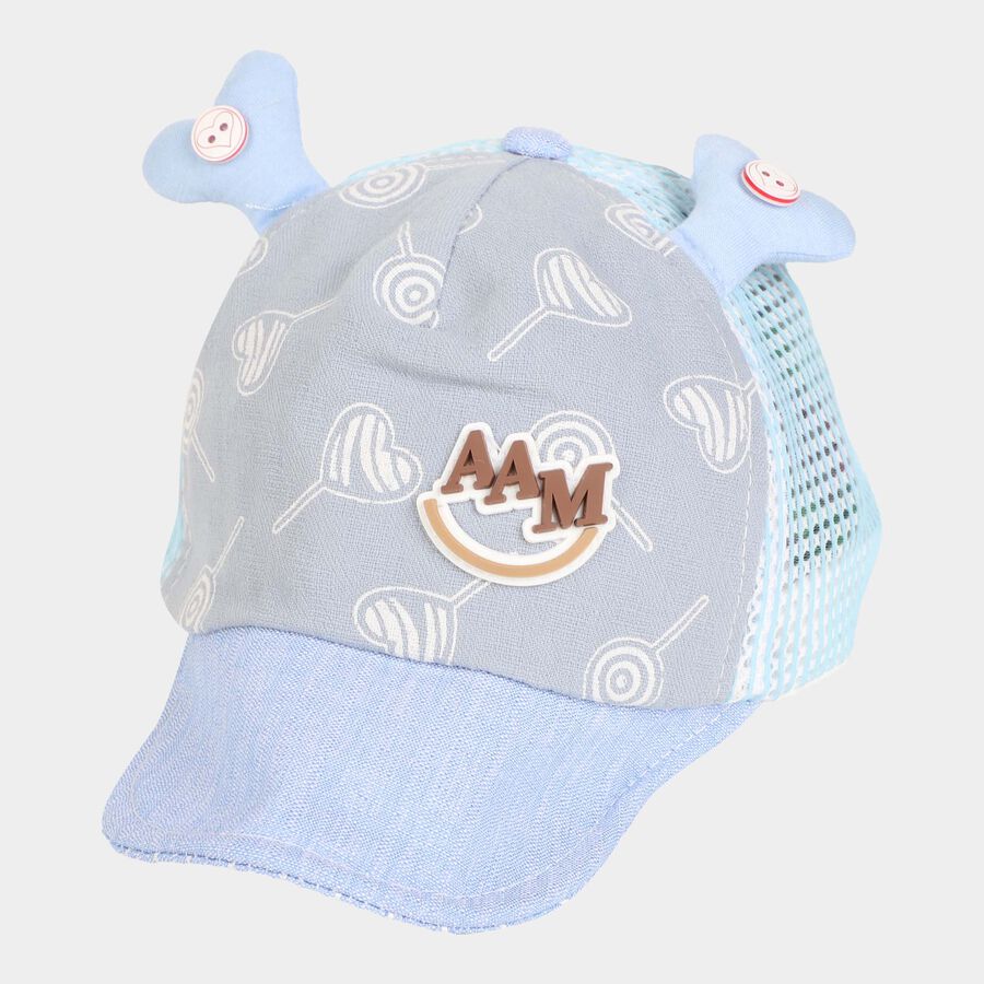 Kids' Brown Canvas Cap, , large image number null