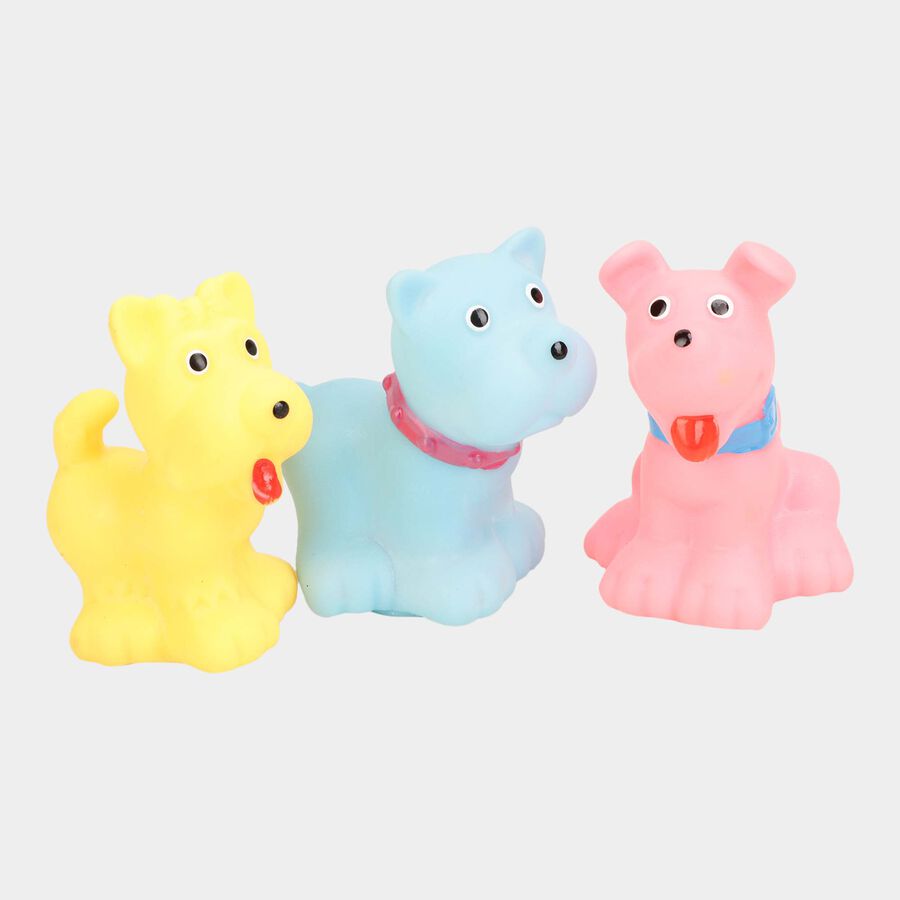Baby Dog Squeeze Toys, Set of 6, , large image number null