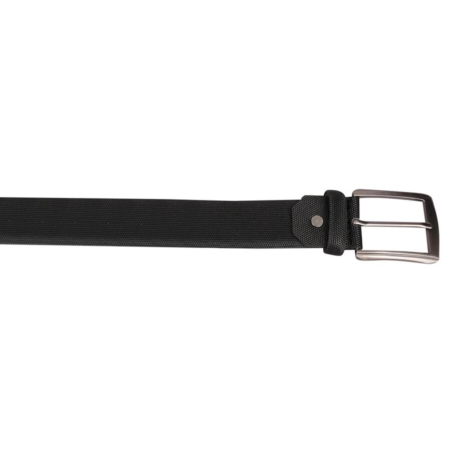 Men's Black Polyurethane Casual Belt, , large image number null