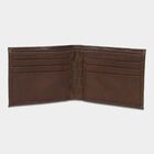 Men's Brown Polyurethane Wallet, , small