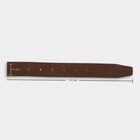Men's Brown Leather Casual Belt, , small image number null