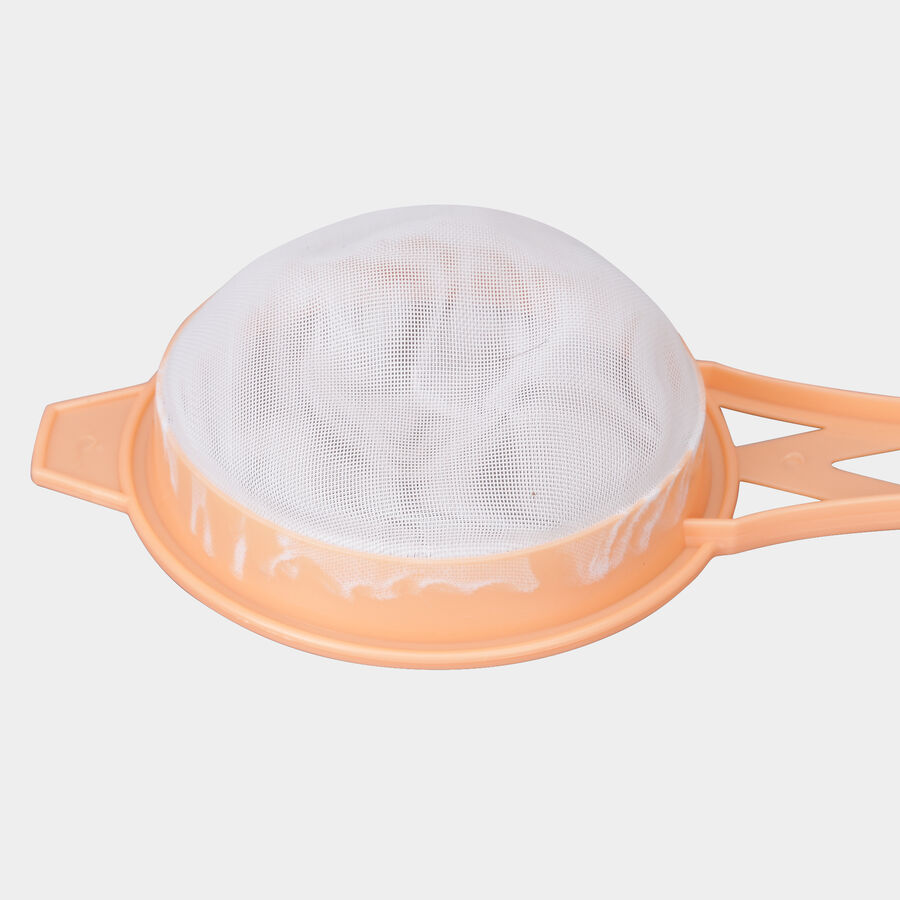 Plastic Tea Strainer - Colour/Design May Vary, , large image number null