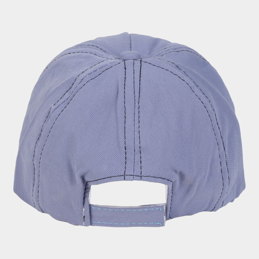 Kids' Blue Canvas Cap, , large image number null