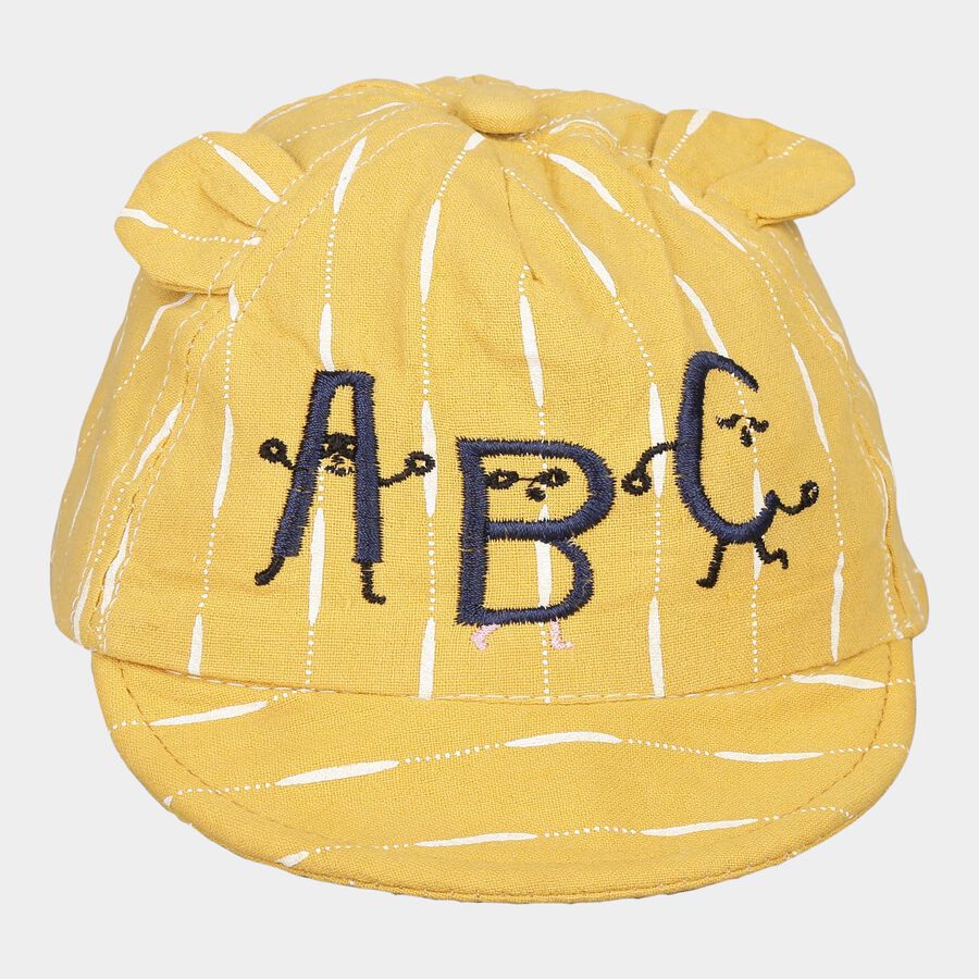 Kids' Brown Nylon Cap, , large image number null
