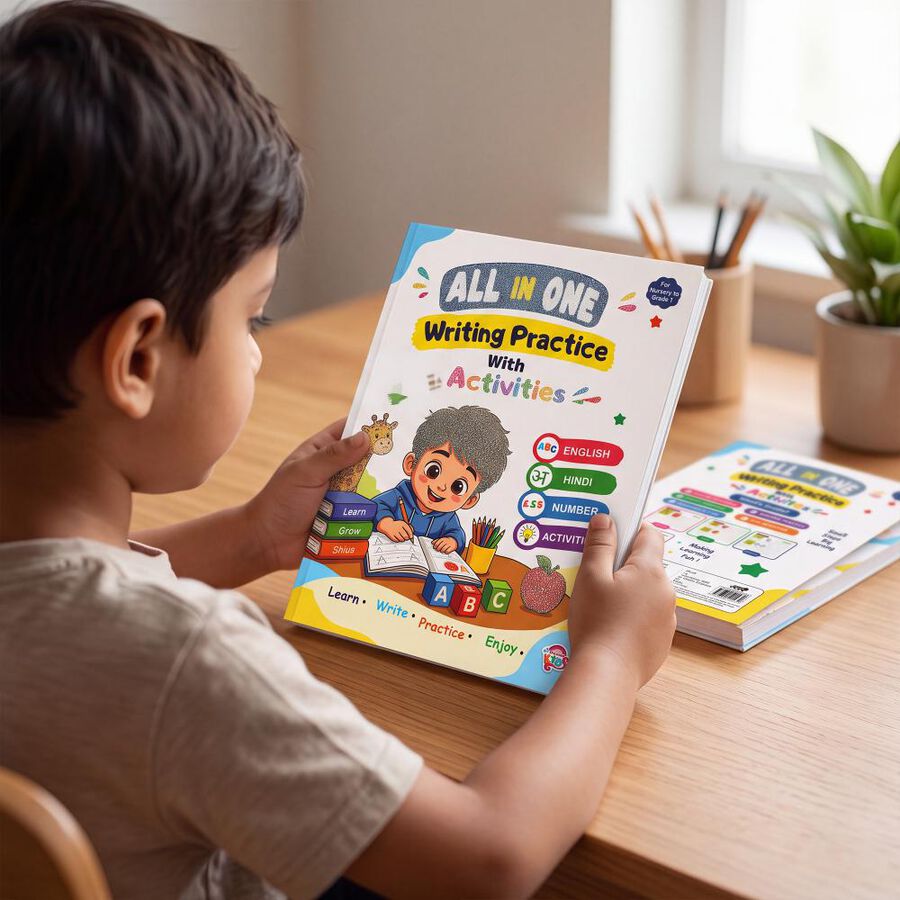 Dream Kids All In One Writing Practice with Activities Book, , large