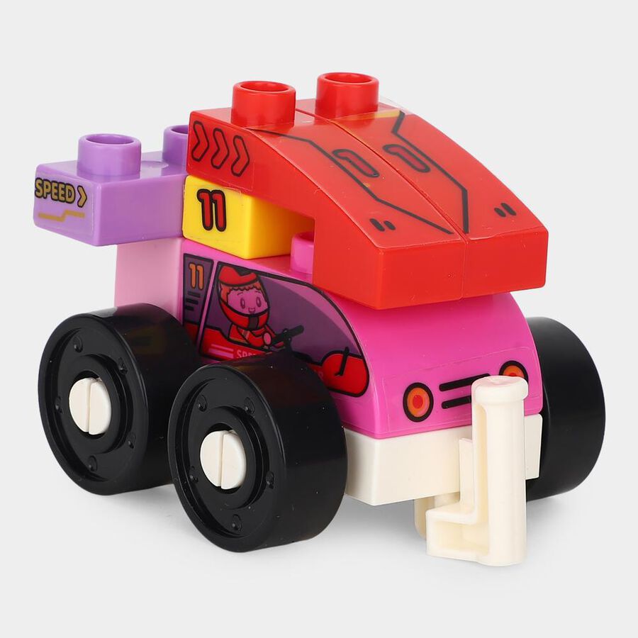 Speed Racing Car Block Set, , large