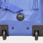 600 D Durable Fabric Duffle Trolley, Blue, 63 cm X 31.5 cm X 38 cm, , small image number null