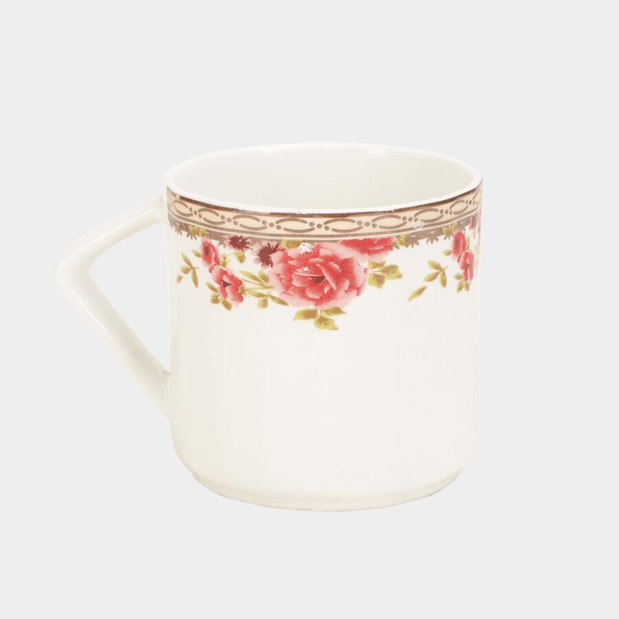 Bone China Mug, 150 ml, Set of 6, , large image number null