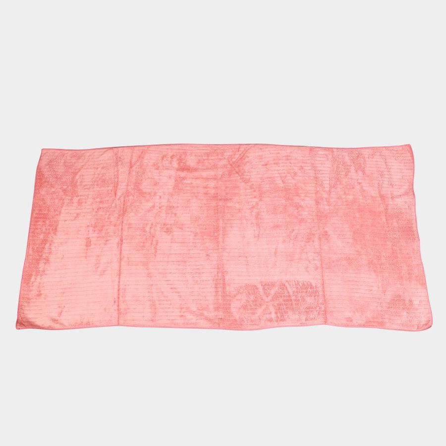 280 GSM Pink Microfiber Bath Towel, , large image number null