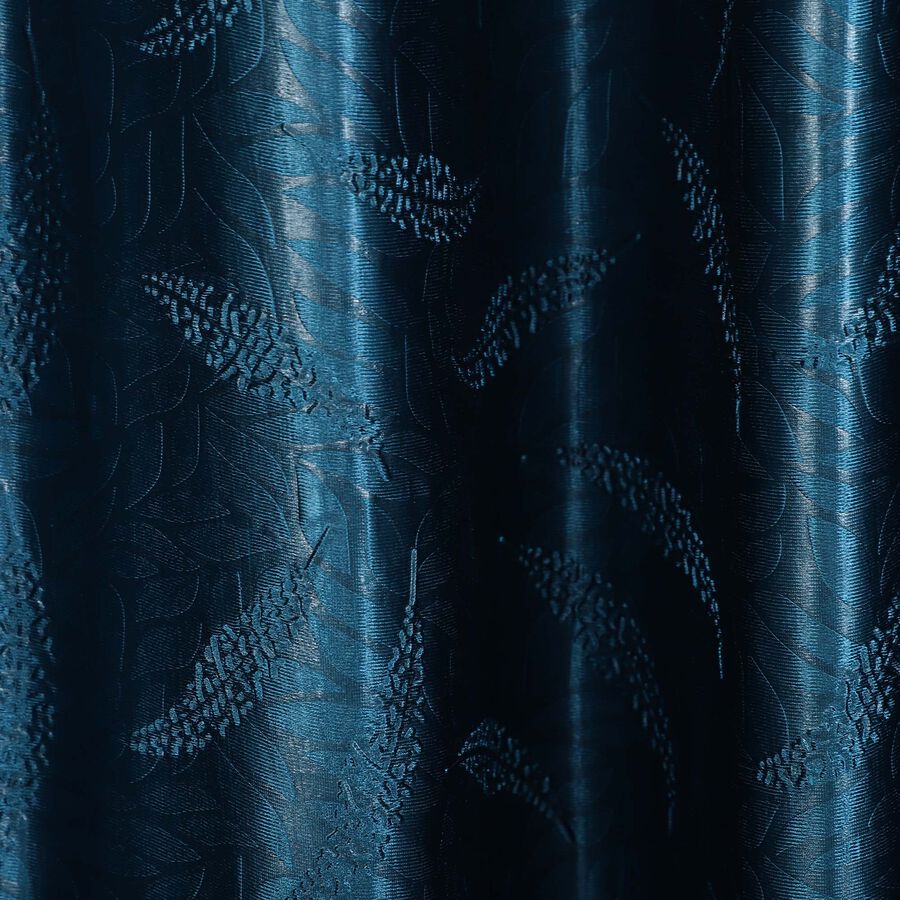 5ft. Blue Window Curtain, , large image number null