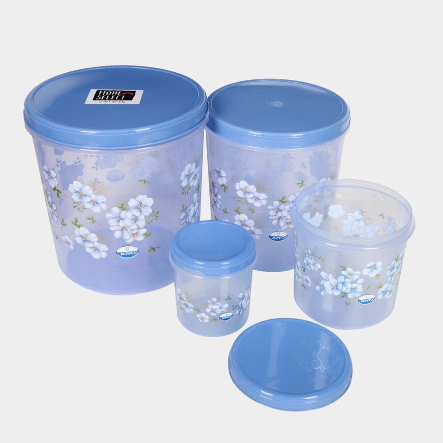 Plastic Containers 500ml | 2 L | 5 L | 7.5 L Set of 4, , large image number null