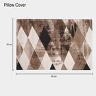 Brown Microfiber Pillow Cover, , small image number null