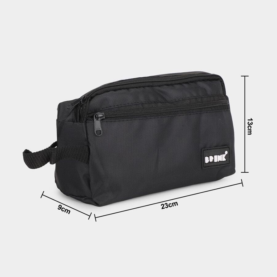Black PU Utility Bag, , large