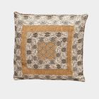 Beige Polyester Cushion Cover, , small image number null
