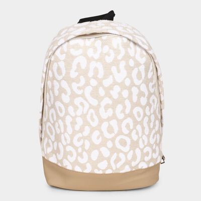 Women's off-White Canvas Backpack