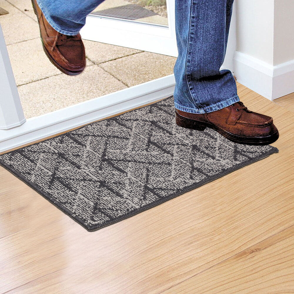 Home Beautiful                         Anti-Skid Grey Polyproplyn Mat