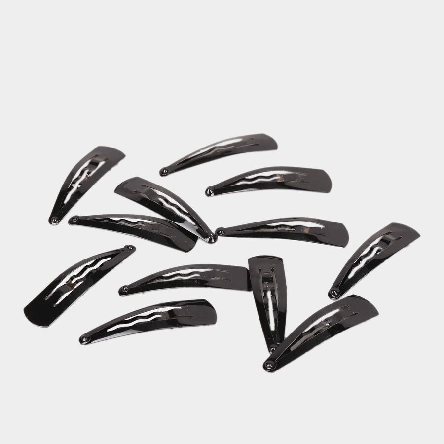Women's Plastic Hair Clip, 6 Units, , large image number null