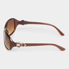 Women's Plastic Gradient Round Sunglasses, , small image number null
