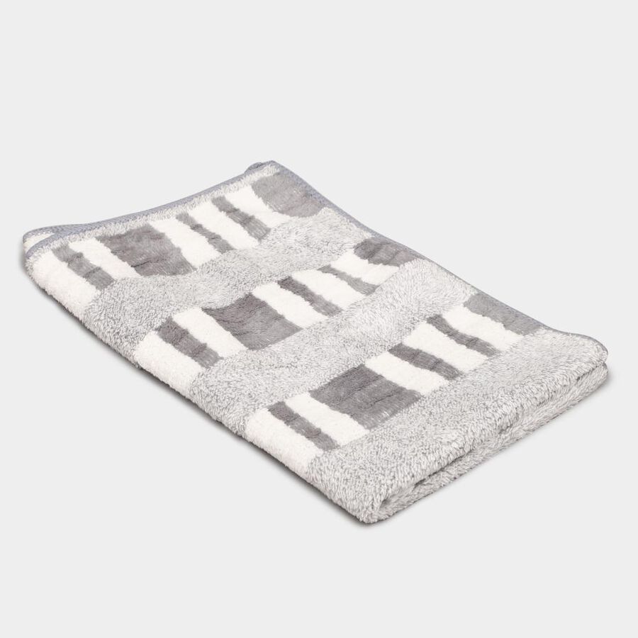 330 GSM Grey Microfiber Hand Towel, , large