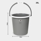 27L Plastic Bucket, , small image number null
