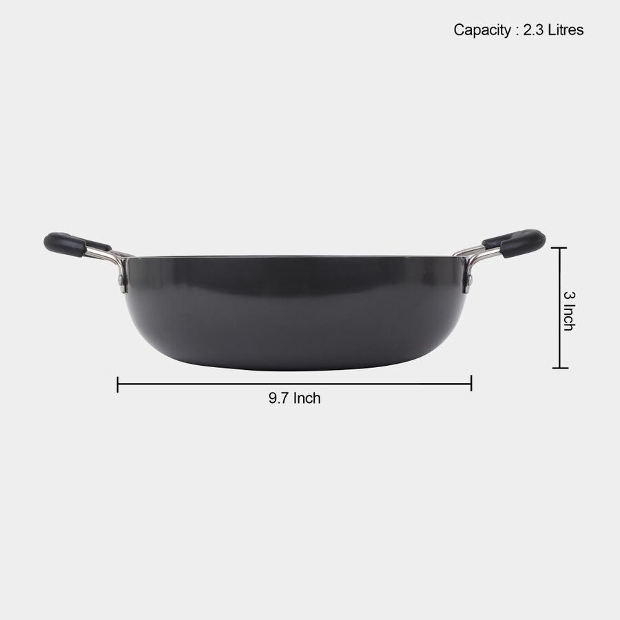 2.3 L Non-Stick Kadhai, 24 cm Dia., , large image number null