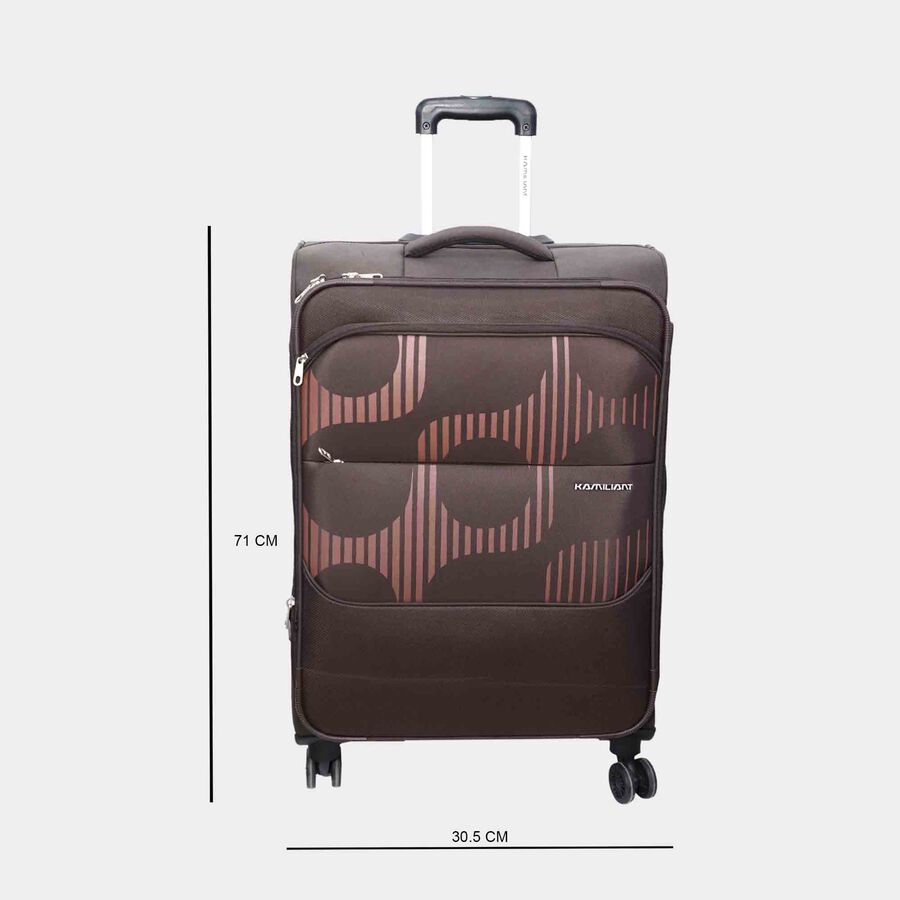 8-Wheel Polyester Soft Case Trolley, Medium, , large image number null