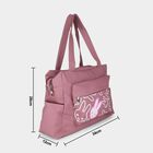 Mauve PU Shopping Bag, , small