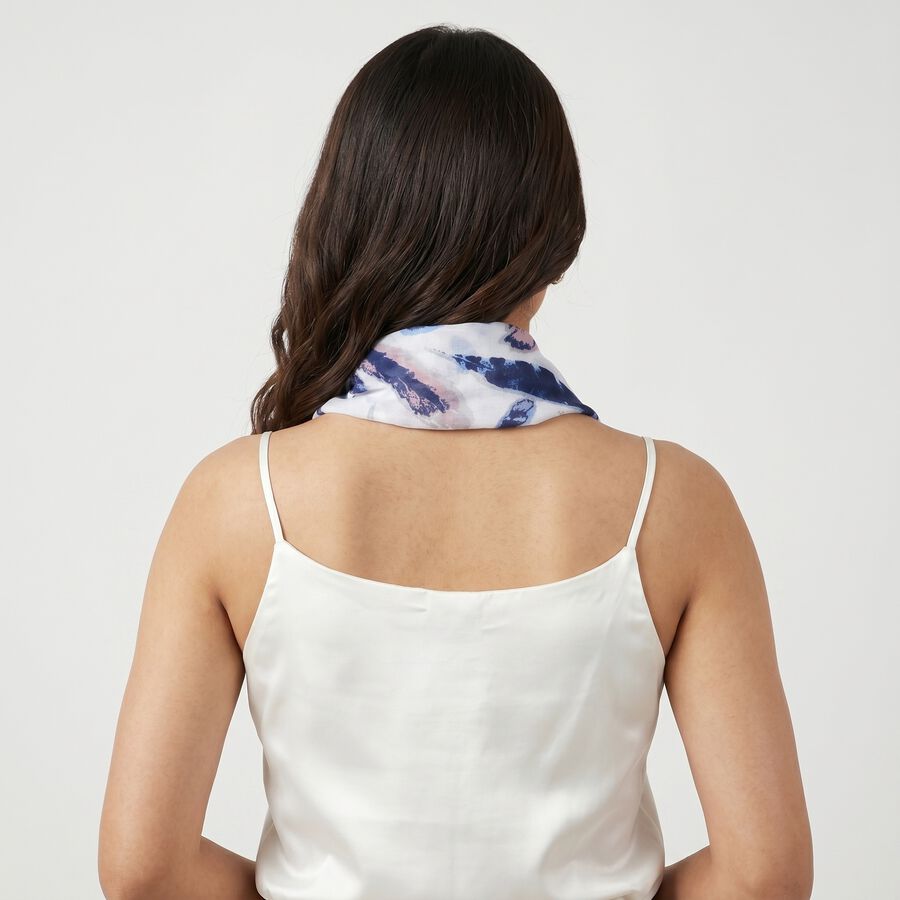 Woman's White Scarf, , large