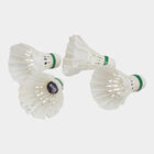 Feather White Shuttlecock 4 Pcs., , small image number null