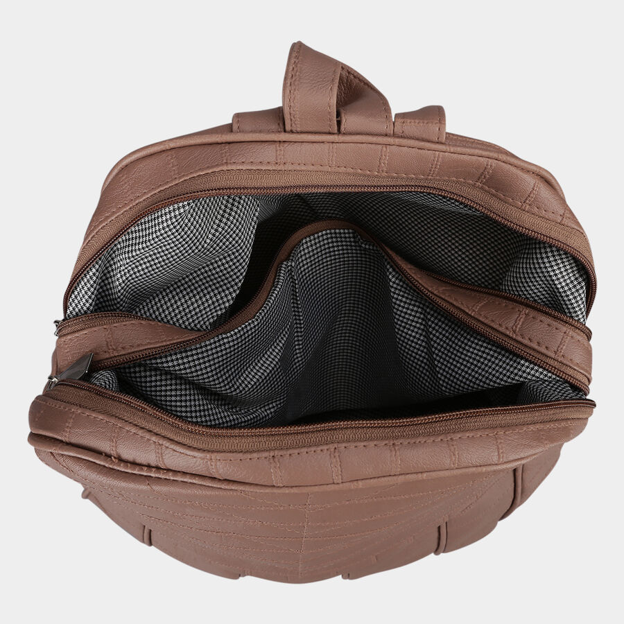 Women Peach Backpack, , large image number null
