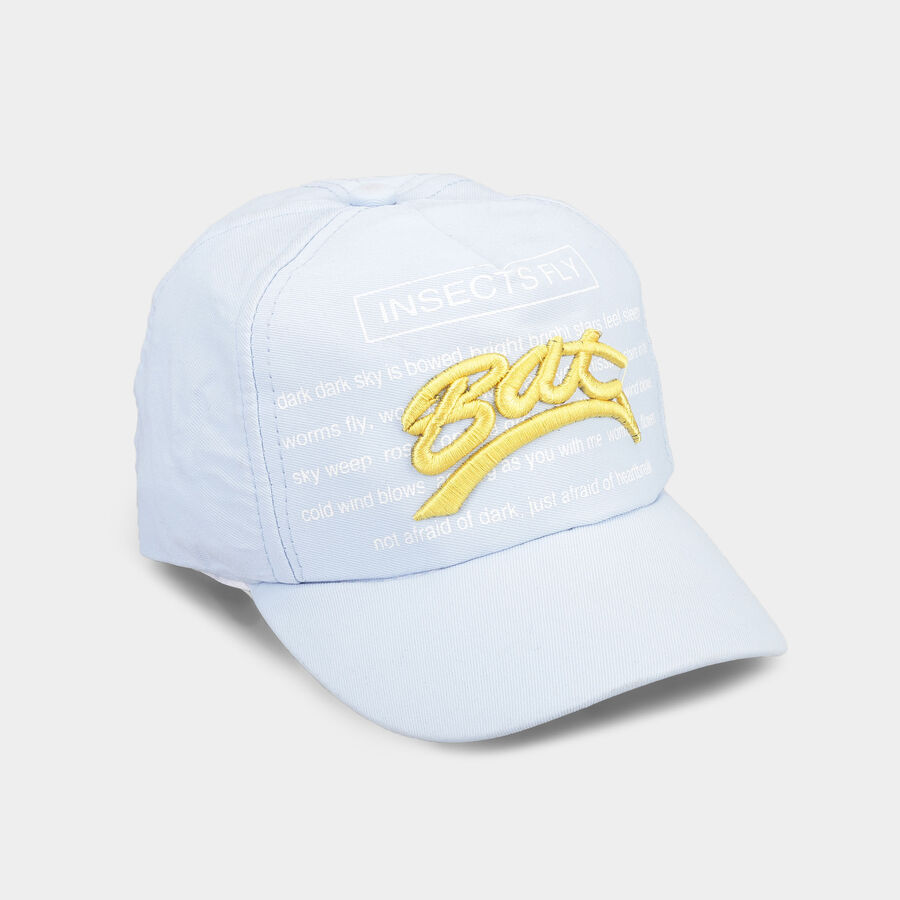 Kids' Blue Canvas Cap, , large image number null