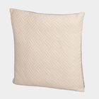 Cream Polyester Cushion Cover, , small image number null