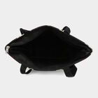 Women's Black Fabric-Polyester Tote Bag, , small image number null