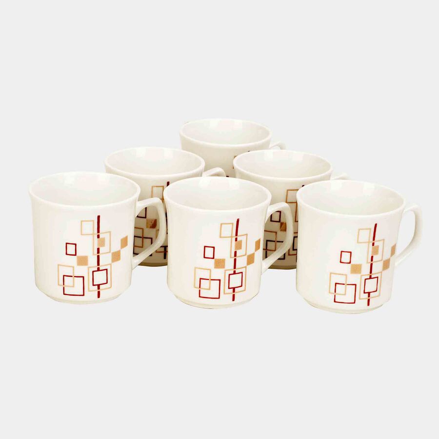 150 ml Bone China Mug, Set of 6, , large image number null