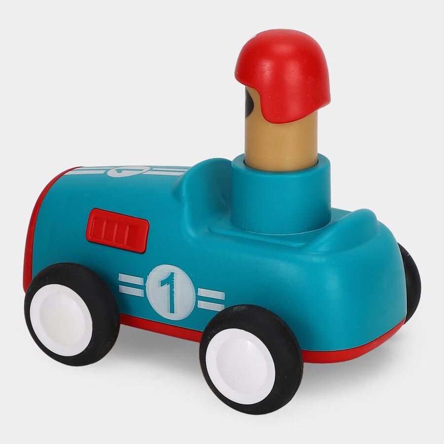 Red Plastic Car, , large