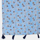 Women's Blue Viscose Scarf, , small image number null